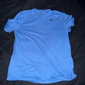 Nike Men's Heather Blue Short Sleeve Tee